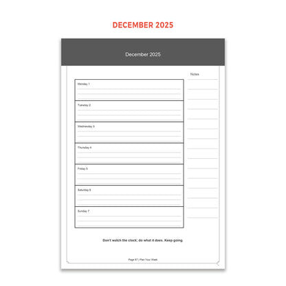 PLANNER TEMPLATE 2025